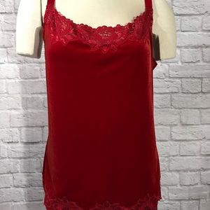 Coldwater Creek Velvet Camisole